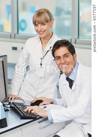 science people in bright lab science people in bright lab 6577597