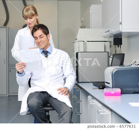 science people in bright lab science people in bright lab 6577631