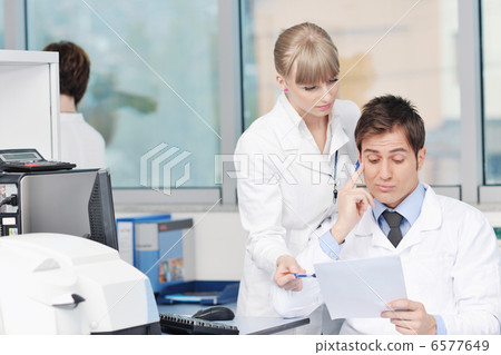 science people in bright lab science people in bright lab 6577649
