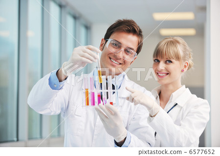 science people in bright lab science people in bright lab 6577652