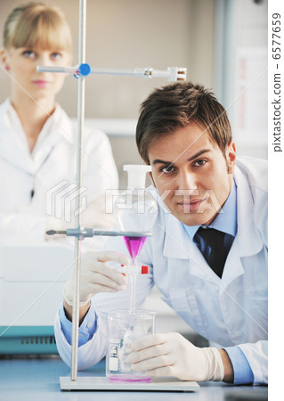 science people in bright lab science people in bright lab 6577659