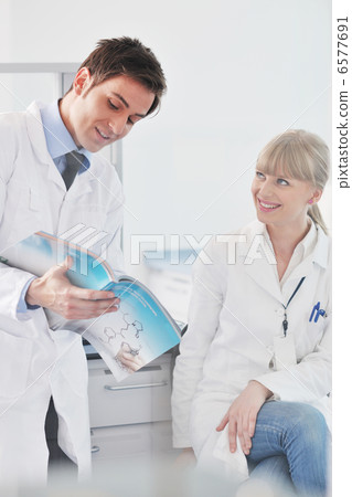 science people in bright lab science people in bright lab 6577691