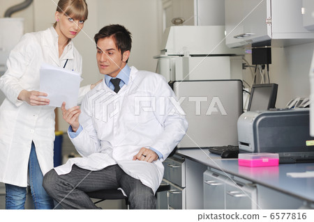 science people in bright lab science people in bright lab 6577816