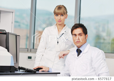 science people in bright lab science people in bright lab 6577817
