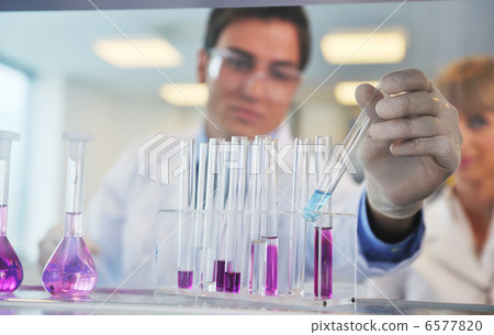 science people in bright lab science people in bright lab 6577820
