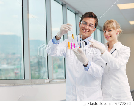science people in bright lab science people in bright lab 6577833