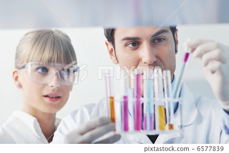 science people in bright lab science people in bright lab 6577839