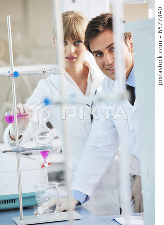 science people in bright lab science people in bright lab 6577840