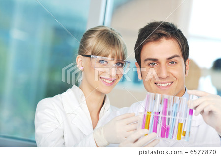 science people in bright lab science people in bright lab 6577870