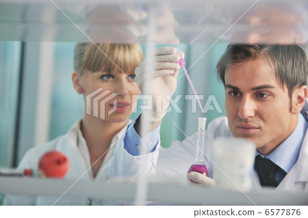 science people in bright lab science people in bright lab 6577876