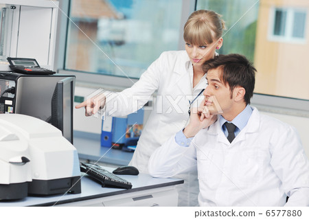 science people in bright lab science people in bright lab 6577880