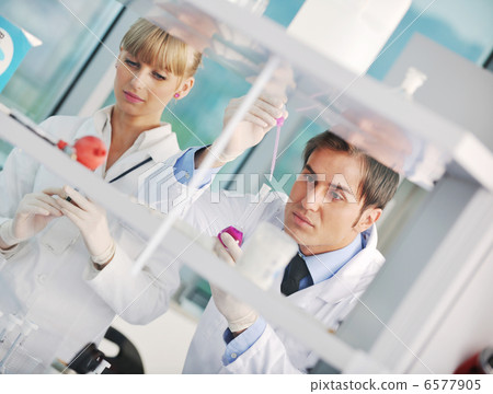 science people in bright lab science people in bright lab 6577905