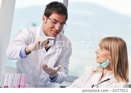 science people in bright lab science people in bright lab 6577912