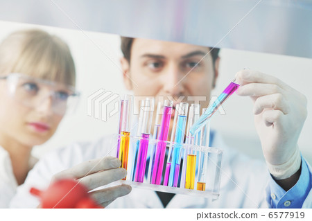 science people in bright lab science people in bright lab 6577919