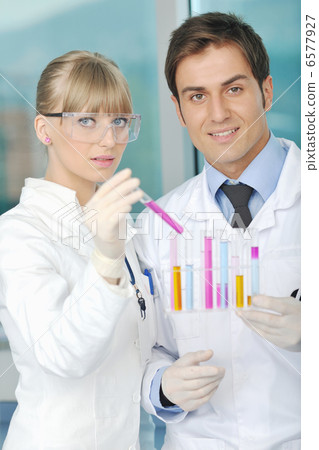 science people in bright lab science people in bright lab 6577927