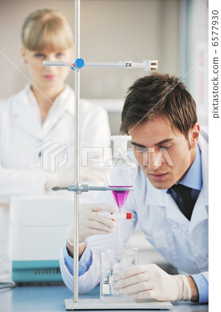 science people in bright lab science people in bright lab 6577930