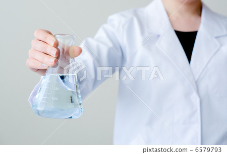 Erlenmeyer燒瓶研究員形象 6579793