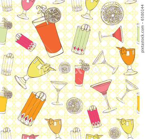 Cocktails vector illustration 6580144