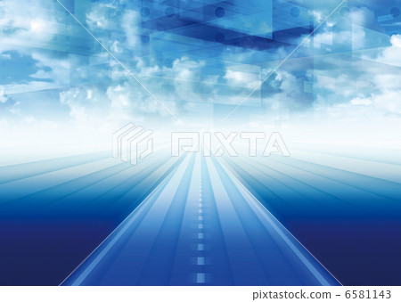 The path of the virtual space The path of the virtual space 6581143