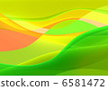 Wave series spring green wave 6581472