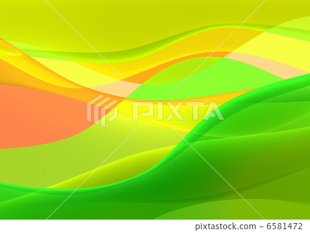 Wave series spring green wave 6581472