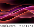 Wave series Red and pink wave 6581473