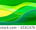 Wave series Green wave 6581476