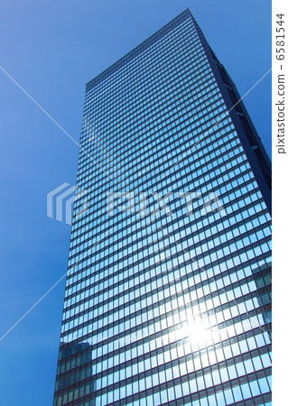 Reflection of glass building Reflection of glass building 6581544