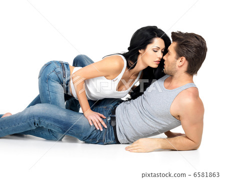 Beautiful sexy couple in love 6581863