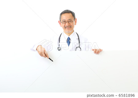 Doctor with whiteboard Doctor with whiteboard 6581896
