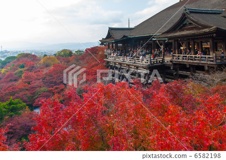 清水清水寺的舞台 6582198