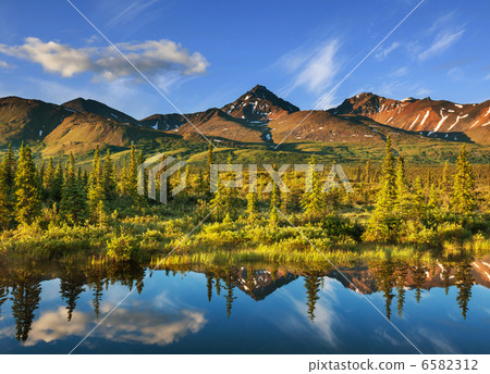 Lake on Alaska 6582312