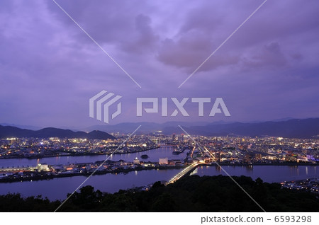 Kochi City at dusk Kochi City at dusk 6593298