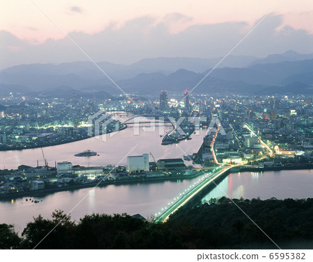 高知市日落視圖 高知市日落視圖 6595382