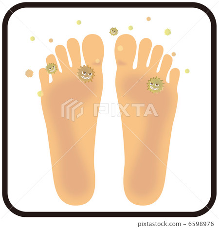 Athlete foot foot (A-4) 6598976