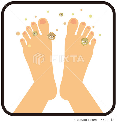 Athlete foot (instep of the foot) B-4 6599018