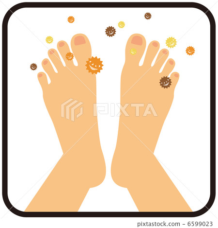 Athlete foot (instep of the foot) B-9 6599023