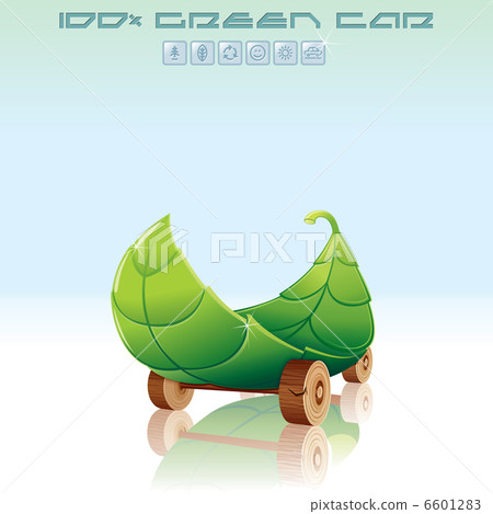 Green Car Vector Green Car Vector 6601283
