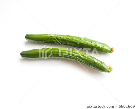 2 cucumbers with flowers 2 cucumbers with flowers 6601609