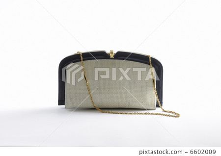 老和服的提包有白色後面的 6602009