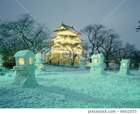 Hirosaki Castle Snow Lantern Festival 6602855