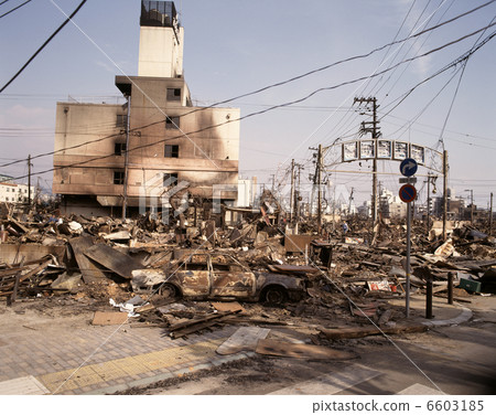 燒傷標記阪神淡路大地震 6603185