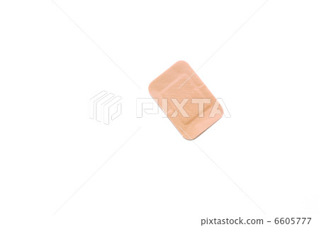 plaster on white background plaster on white background 6605777