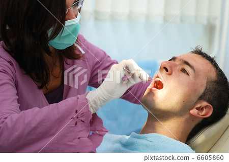 at dentist 6605860