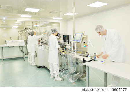 medical factory and production indoor 6605977