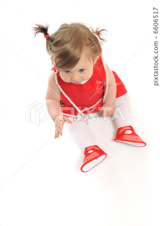 baby isolated one baby isolated one 6606517
