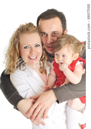happy young family happy young family 6607098