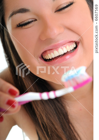 woman dental care woman dental care 6607569