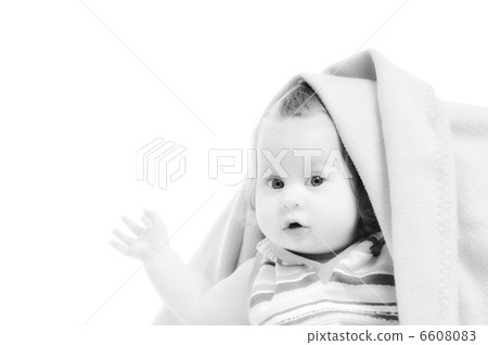 baby blanket isolated baby blanket isolated 6608083
