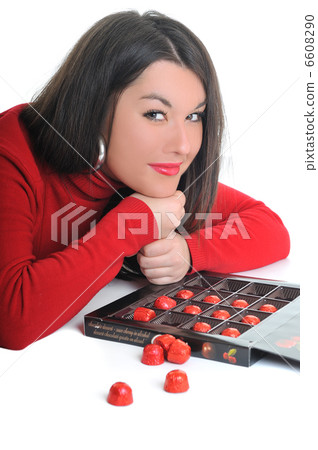 chocolate woman 6608290